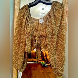 Sky to Moon Crop Top | Size M